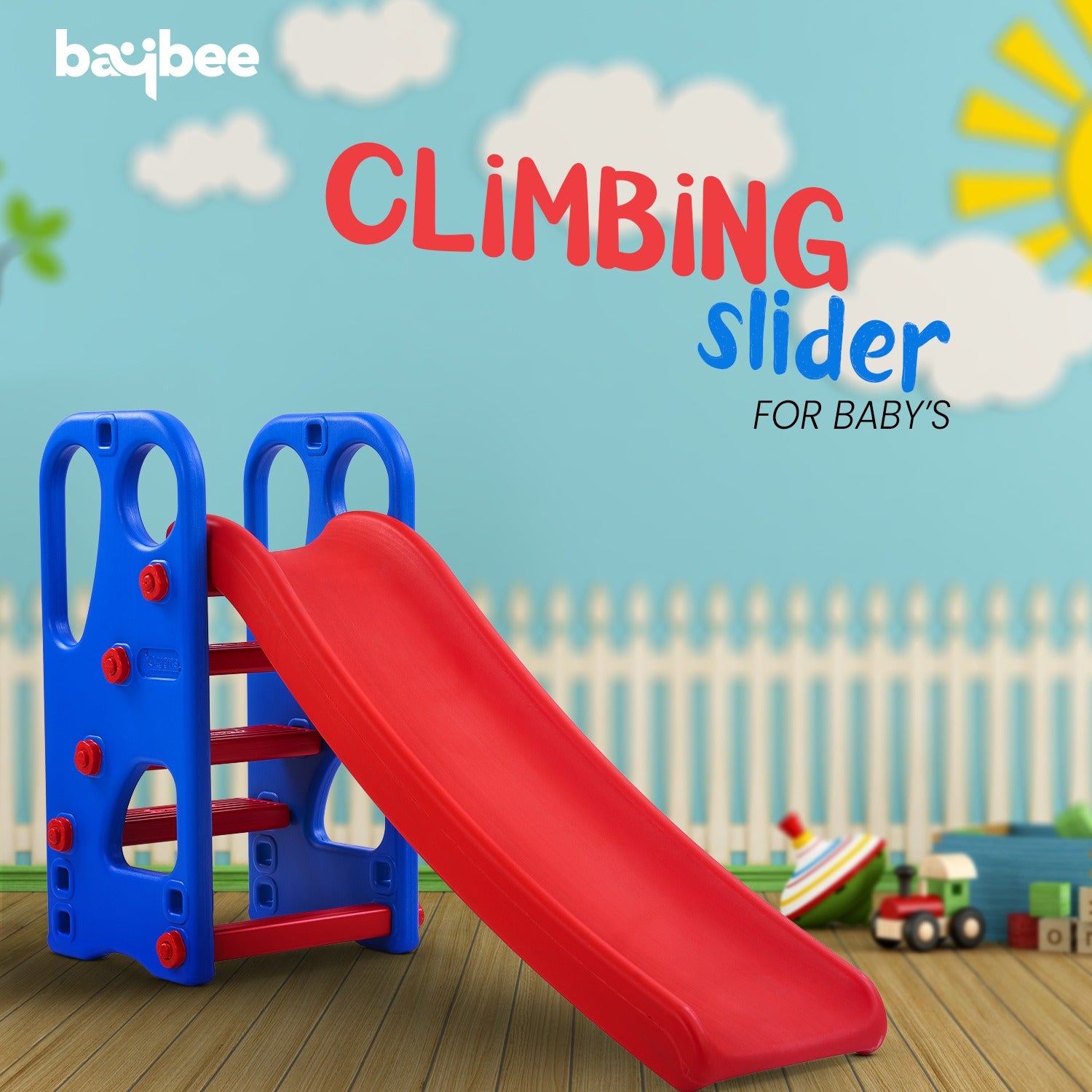 Minikin Super Senior Kids Slide for Indoor & Outdoor | 2-5 Years