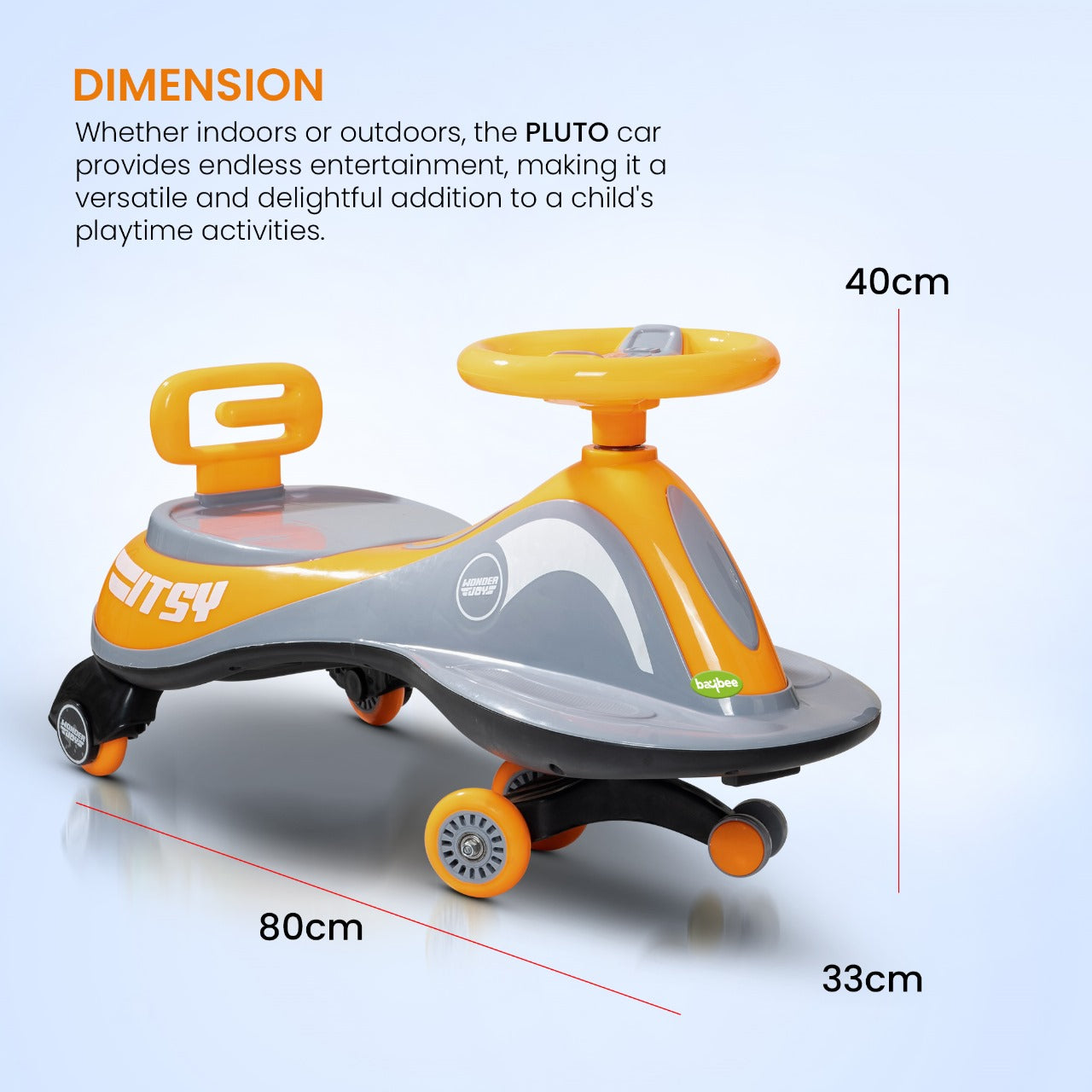 Minikin Pluto Magic Swing Car I 2-8 Years