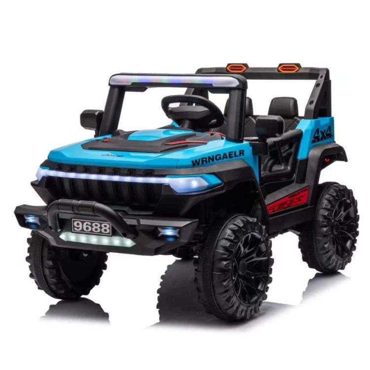 Minikin Wagon Electric Rechargeable Jeep | RGB Light & Music | 1-6 Years