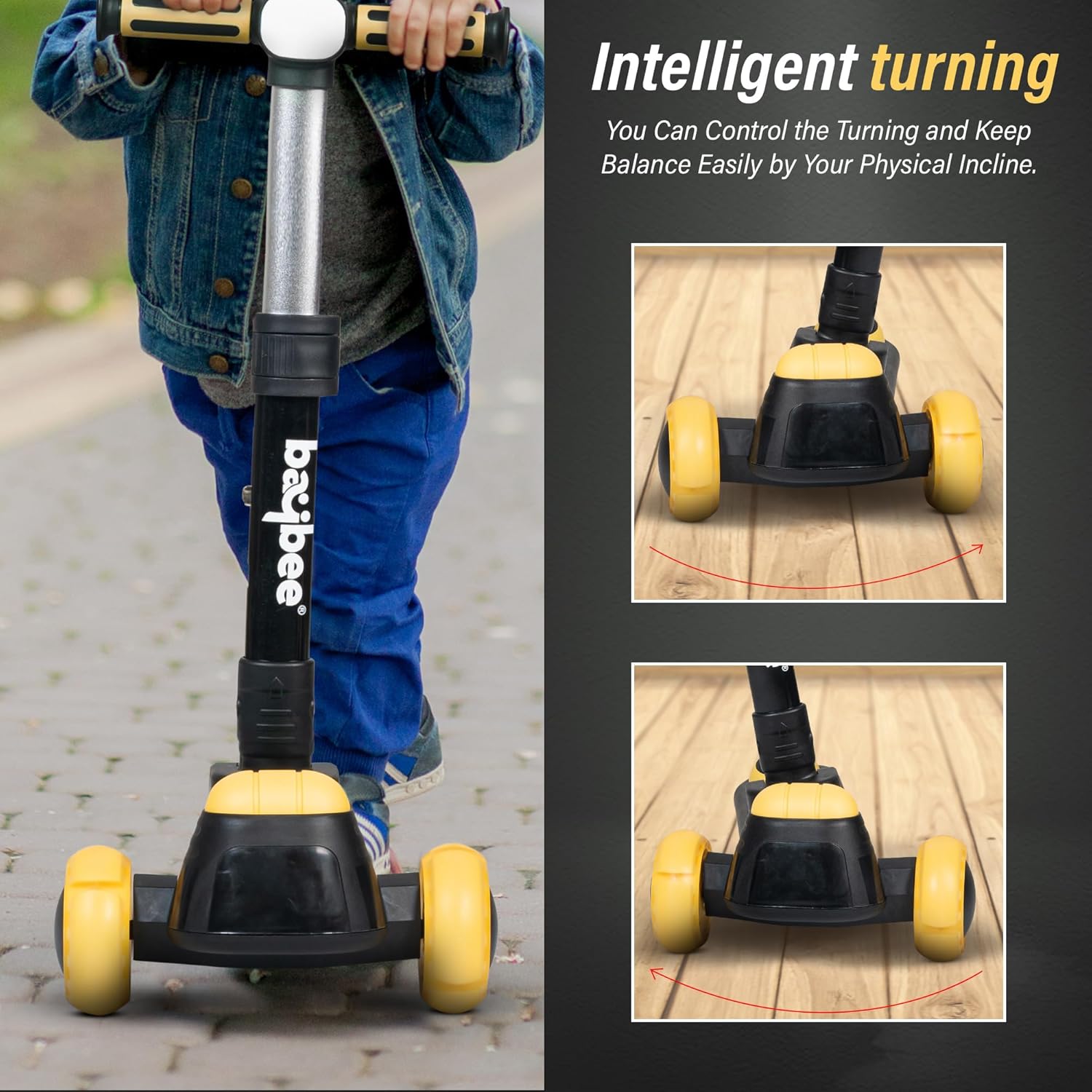 Minikin Cruze Skate Scooter for Kids | 2-10 Years