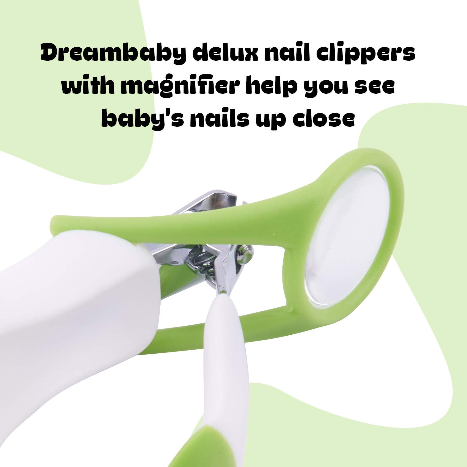 Portable Nail Clipper with Magnifying Glass Flip Magnifier Fingernail Cutter  for Baby Old Man Finger Toe