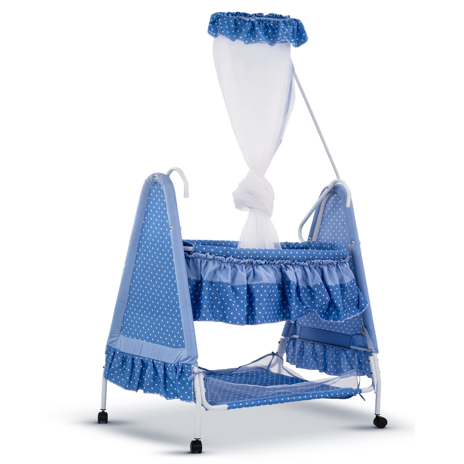 Baby Swing/ Jhula / Thottil Cradle for Baby with Mosquito net Protecti