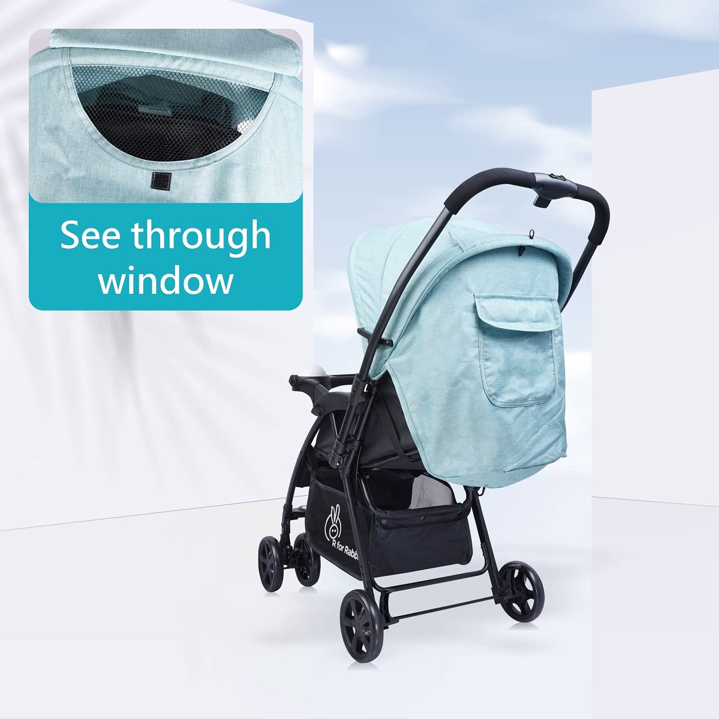 Elita Premium Reversible handle stroller. One Click Easy Folding. Cabi –  The Minikin Store