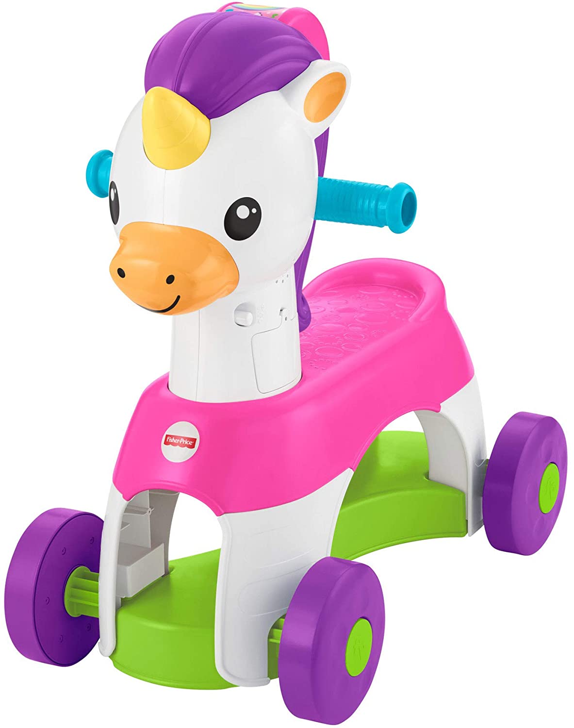 Fisher price push sale and flutter unicorn