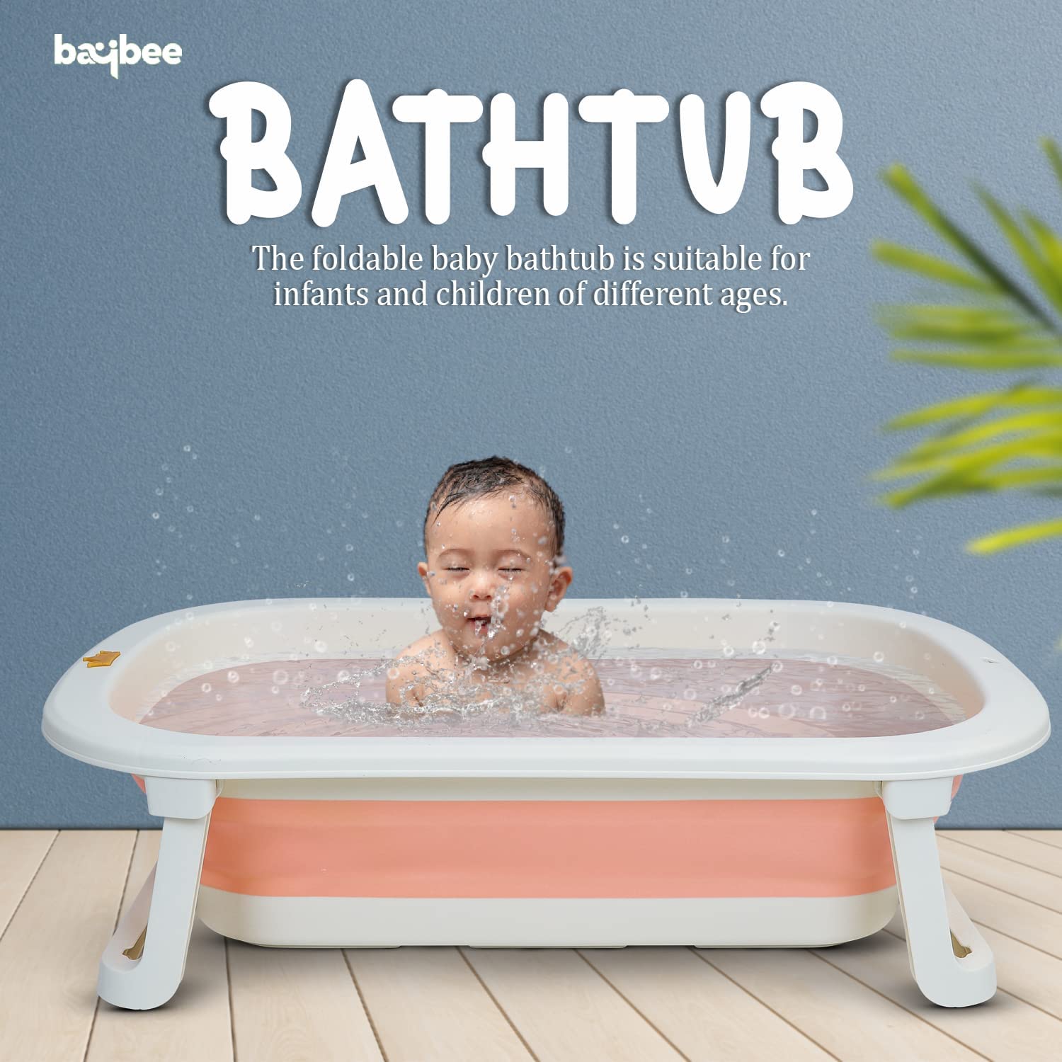 Newborn Portable Bathing Tub Kids Bathtub PP Plastic Baby Bath Tub - China  Baby Bath Tub, Bathing Tub