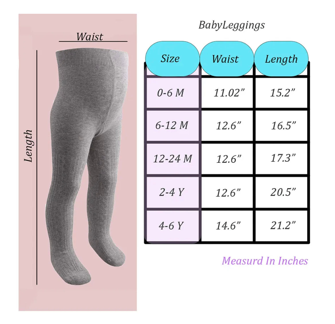 120 Unisex Baby Leggings - Paper Pattern - Minikrea