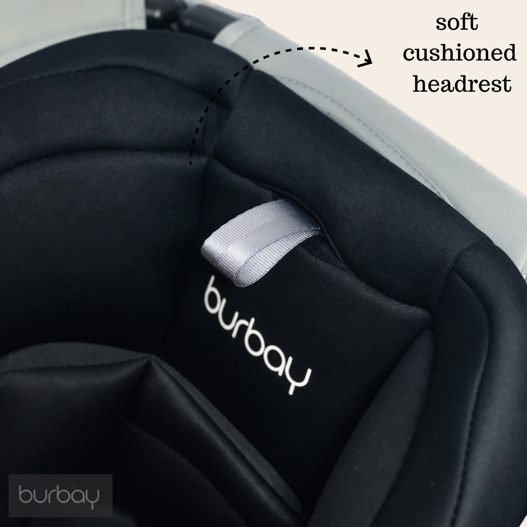 Cushioned top booster seat