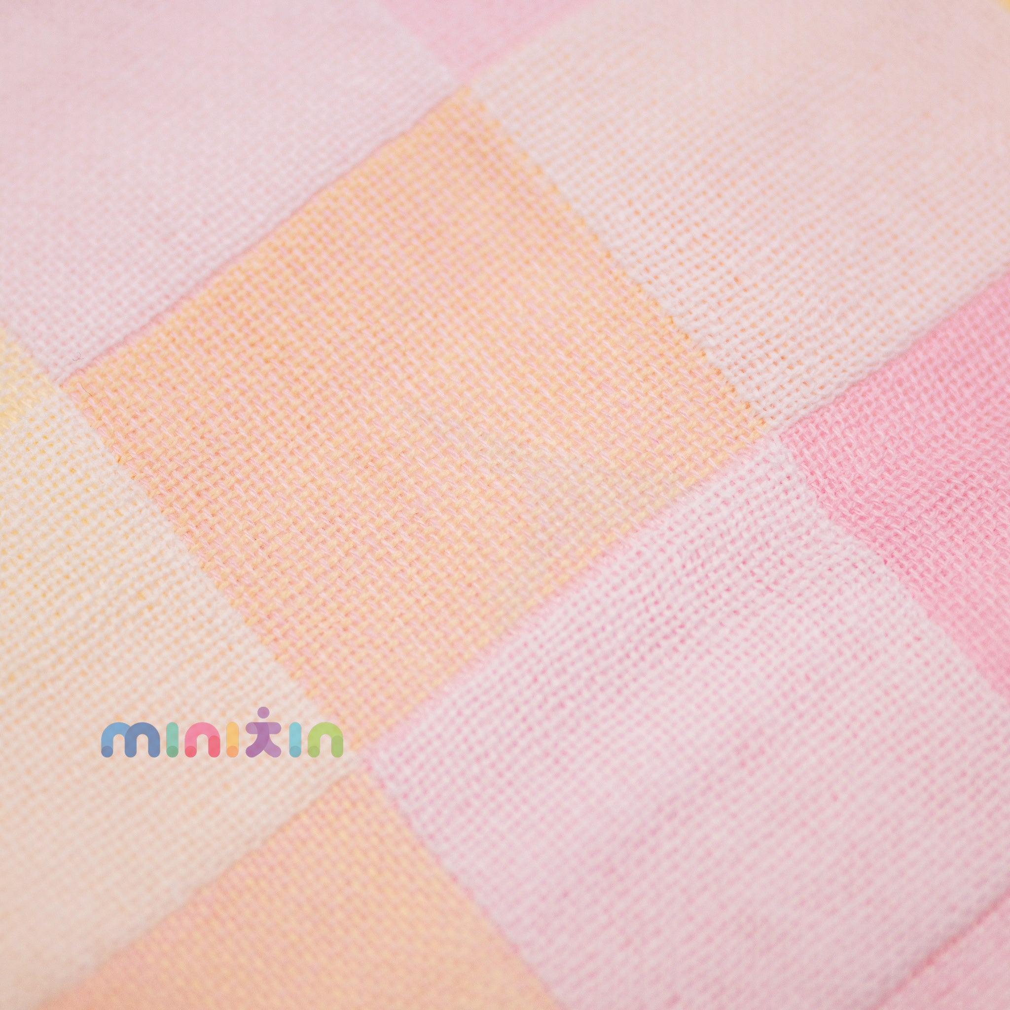 Organic Indian Cotton Baby Bath Towel - Pink