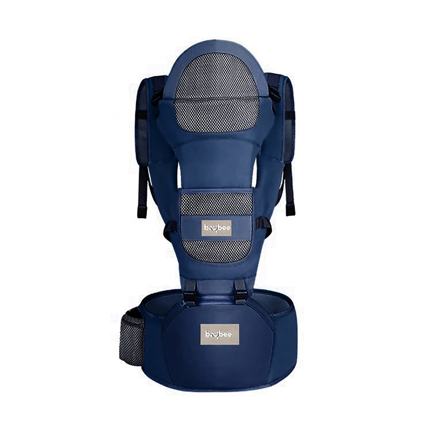 9 in 1 Hip Seat Baby Carrier | Kangaroo Bag with 6 Carry Positions for 3-36 Months (Blue)