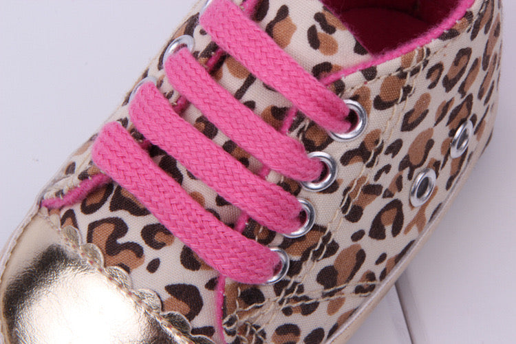 Leopard print girl discount shoes