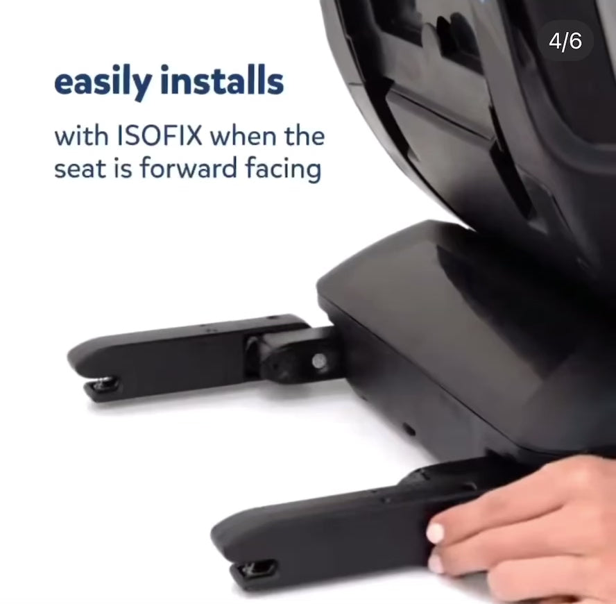 Isofix car seat outlet adapter