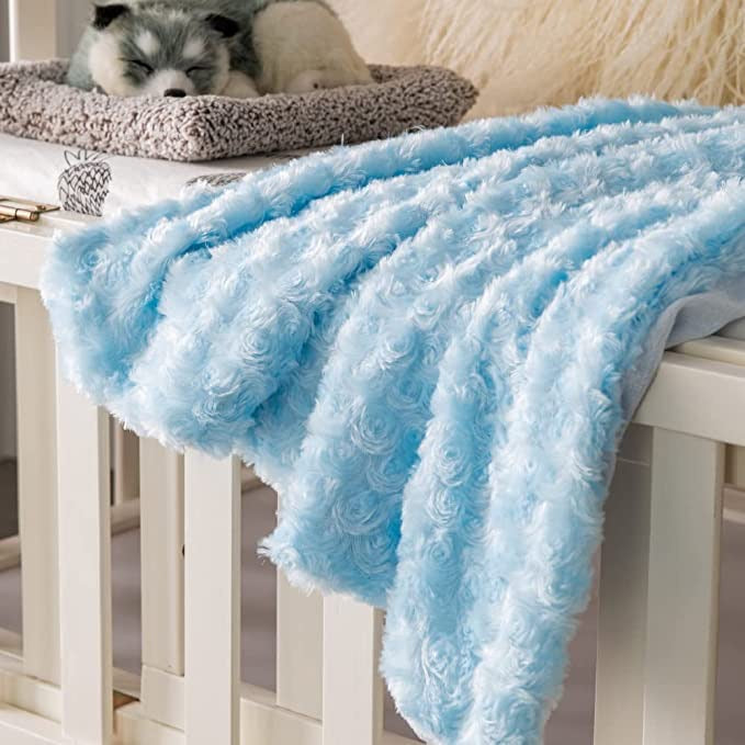 Fuzzy baby clearance blanket