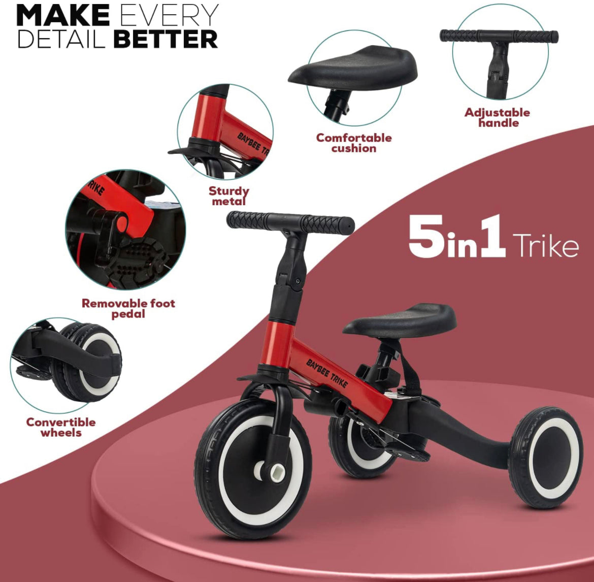 5 in deals 1 baby bike